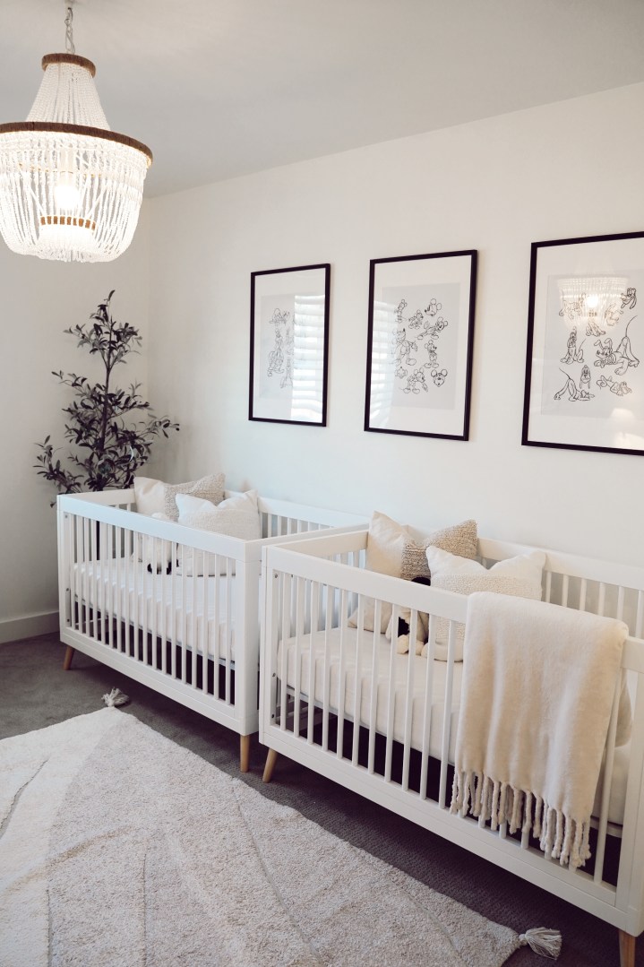 Neutral Twin Baby&nbsp;Nursery
